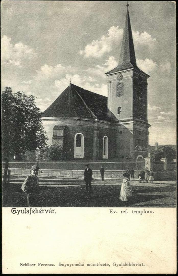 Biserica reformată – văzută dinspre nord-est.